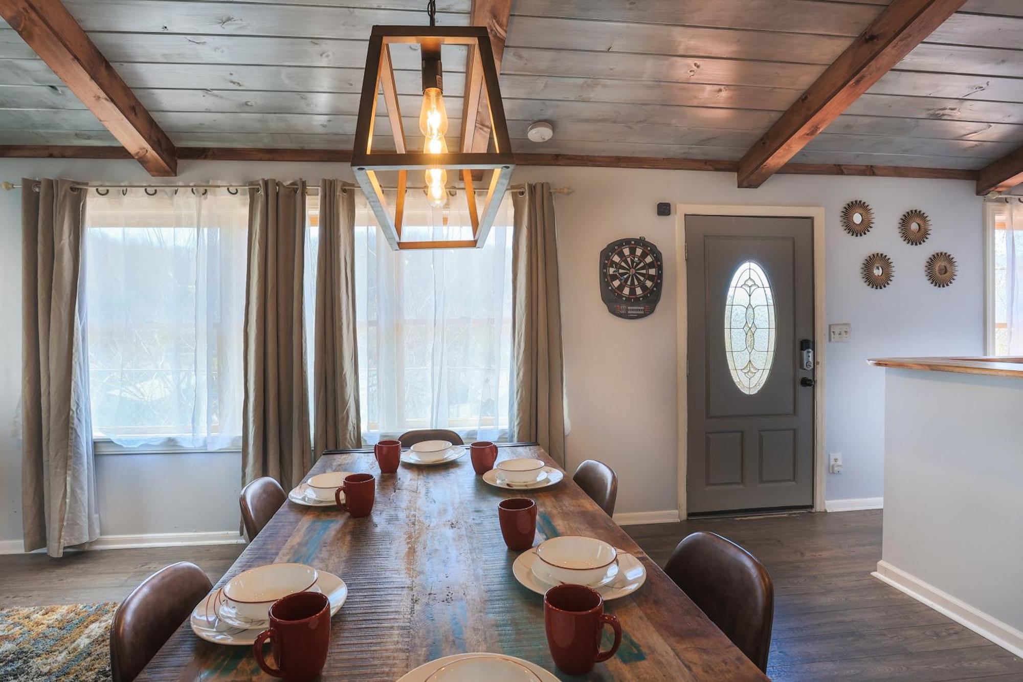 Relaxing 3Br Cottage 1 Mile To Main St Attractions Views 蓋特林堡 外观 照片
